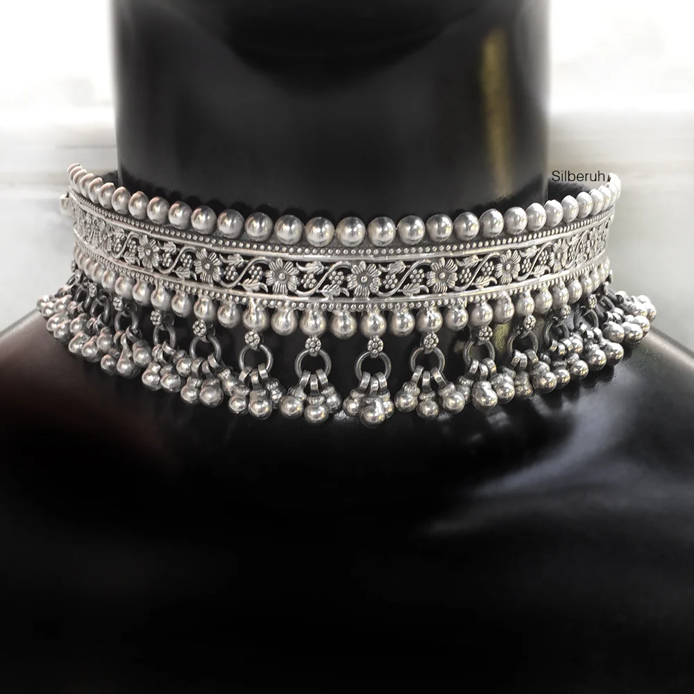 Silver Necklace, Navratri Jewellerys