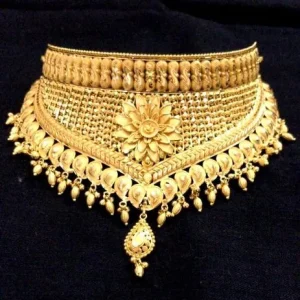 Royal Gold Choker Necklace