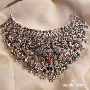 Silver Necklace, Navratri Jewellery